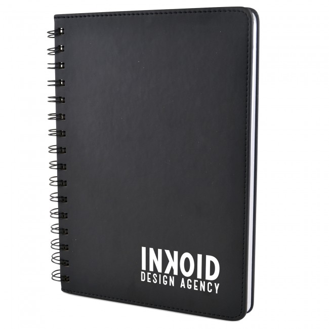 Promotional Salerno A5 Spiral Bound Notepad - Image 1