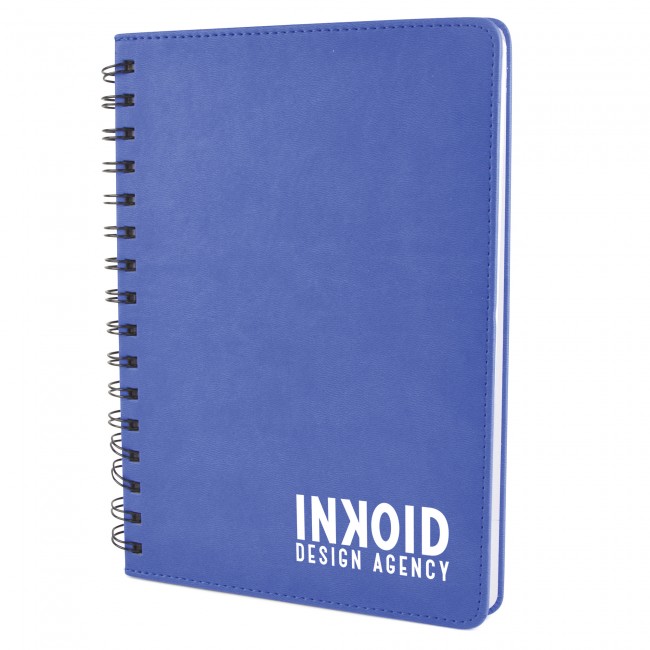 Promotional Salerno A5 Spiral Bound Notepad - Image 2