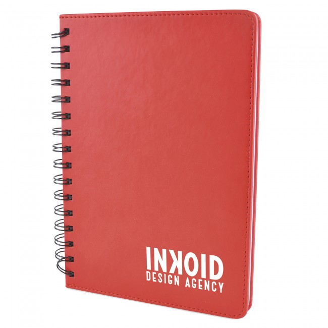 Promotional Salerno A5 Spiral Bound Notepad - Image 3