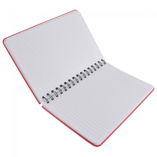 Promotional Salerno A5 Spiral Bound Notepad - Image 4