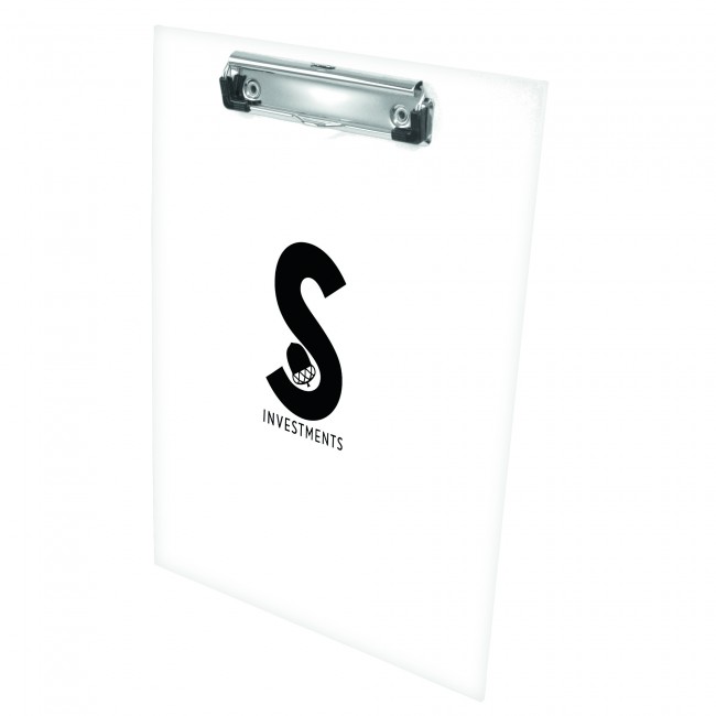 Promotional Bristol A4 Hard Backed Paper Clipboard - Image 4