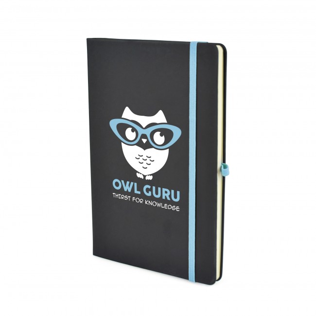 Promotional A5 Black Notebook - Image 4