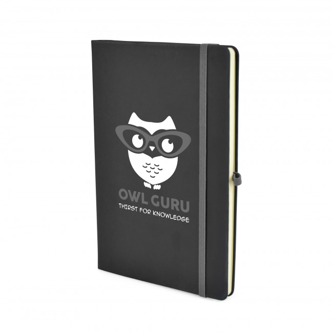 Promotional A5 Black Notebook - Image 6