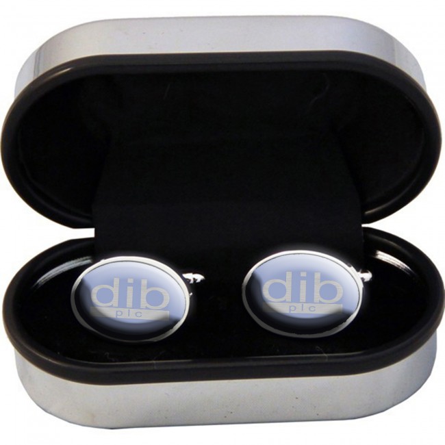 Promotional Printed Cufflinks - Various Shapes - Image 3