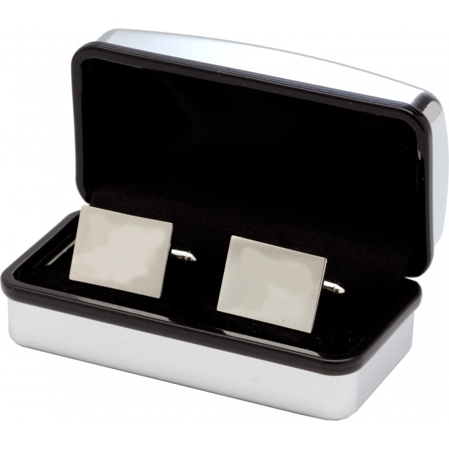 Promotional Printed Cufflinks - Various Shapes - Image 2