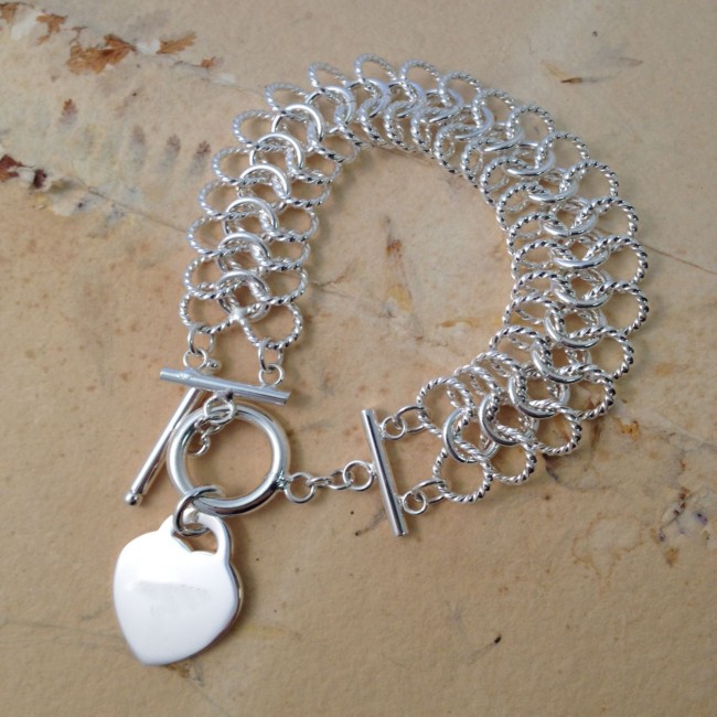 Promotional Montserrat Silver Plated Bracelet