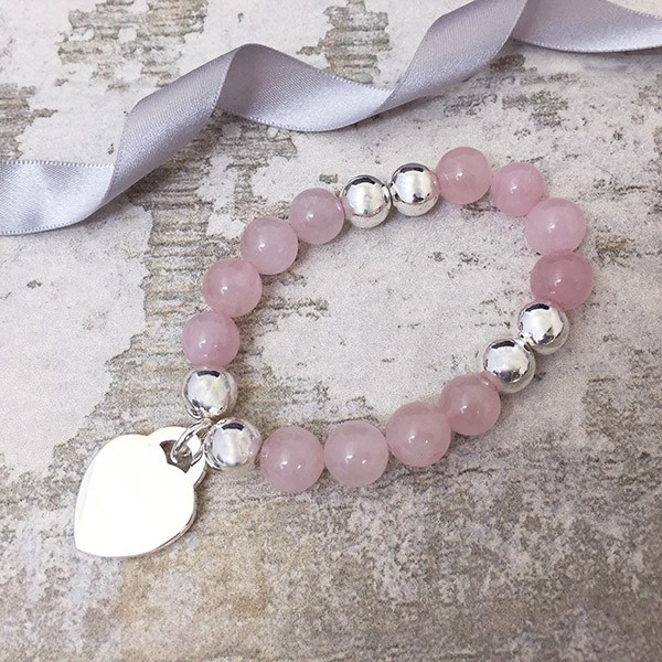 Promotional Cuyo Rose Quartz Bracelet