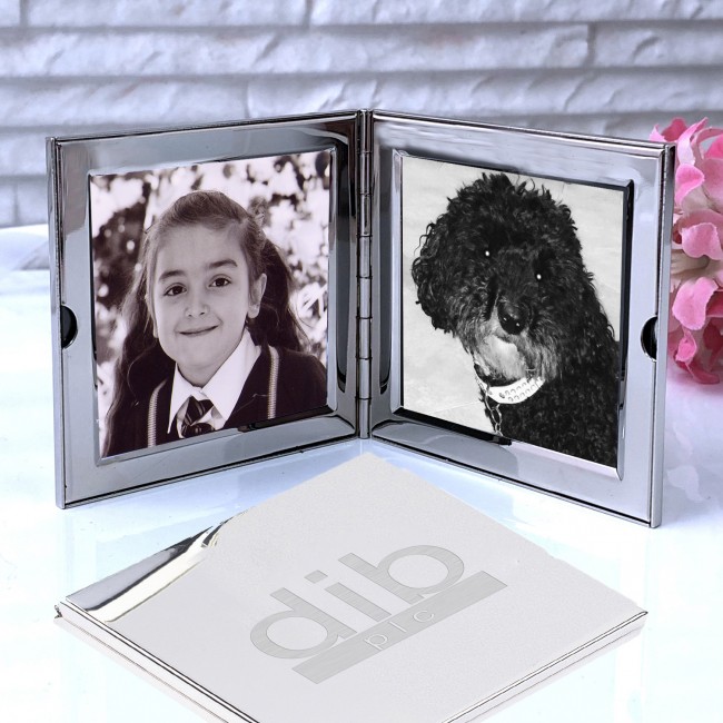 Promotional Classic Mini Double Photoframe