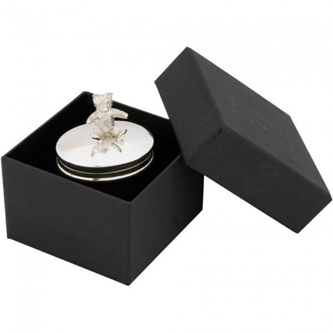 Promotional Sterling Silver Teddy Box