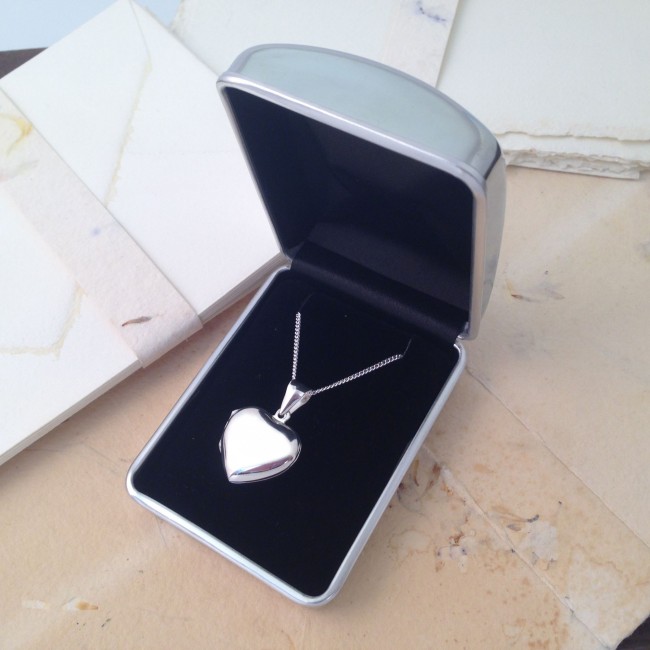 Promotional Sterling Silver Locket With Chain