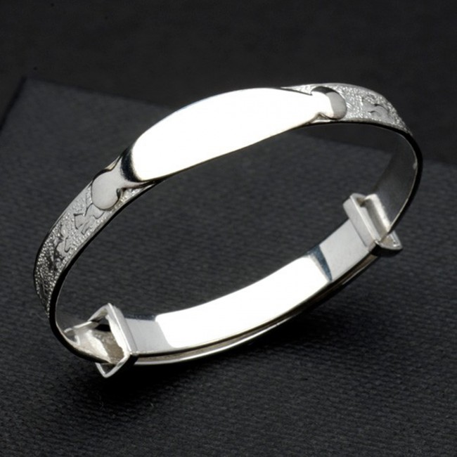 Promotional Sterling Silver Baby Bangle