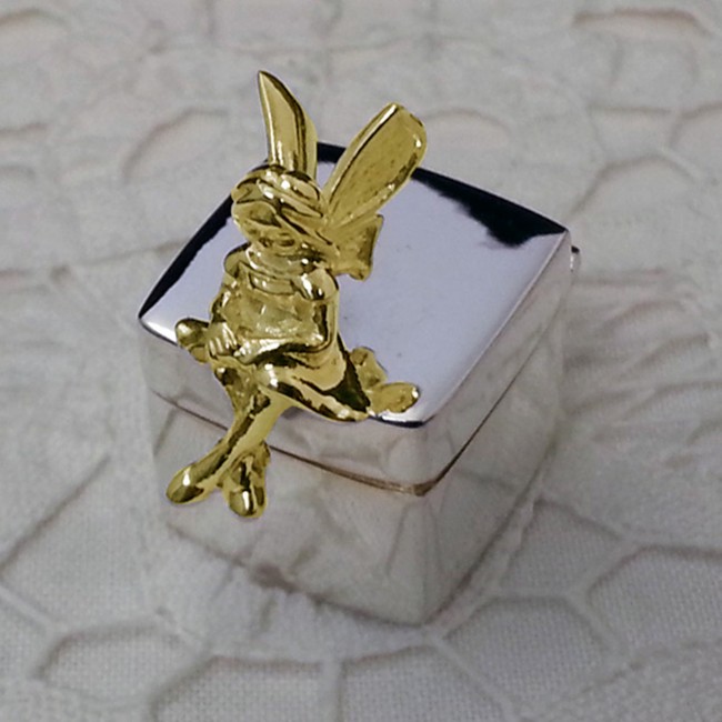 Promotional Sterling Silver Fairy On Box