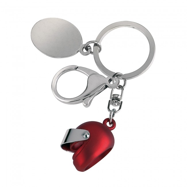 Promotional Racing Helmet Keyring