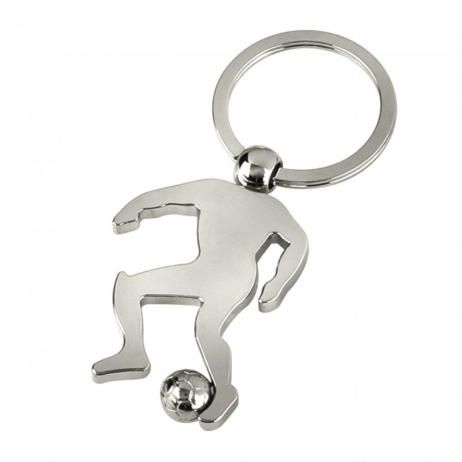 Promotional Soccer Man Keyring