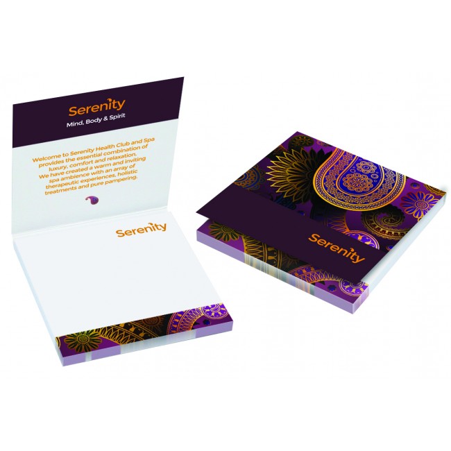 Promotional Sticky-Smart Cover Notes 75 x 75mm