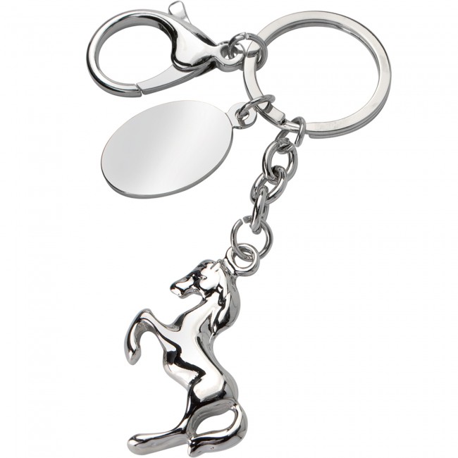 Promotional horse keyring