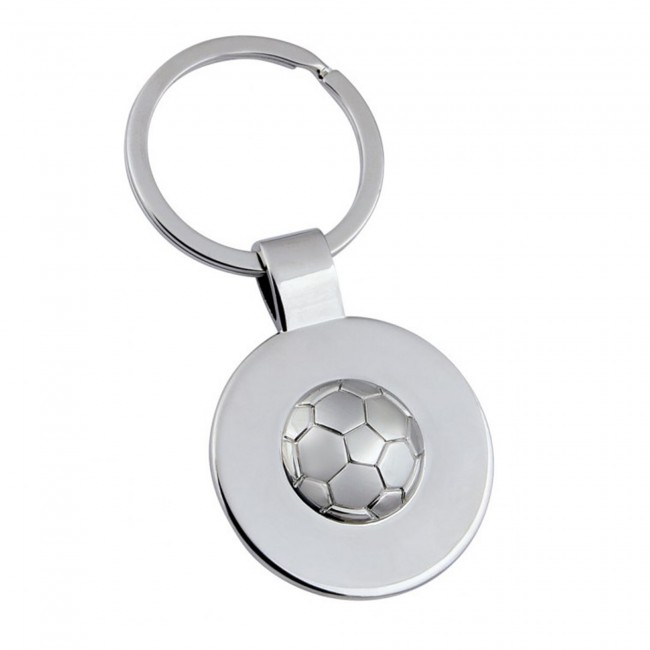 Promotional Football Keyring