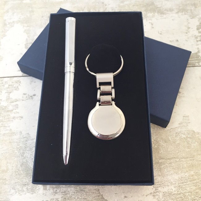 Promotional Gift Set - Pen & Keyring