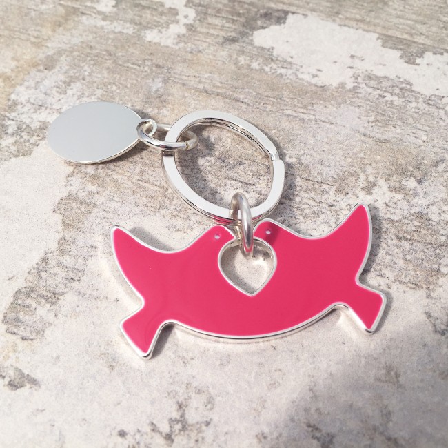 Promotional Doves Keyring