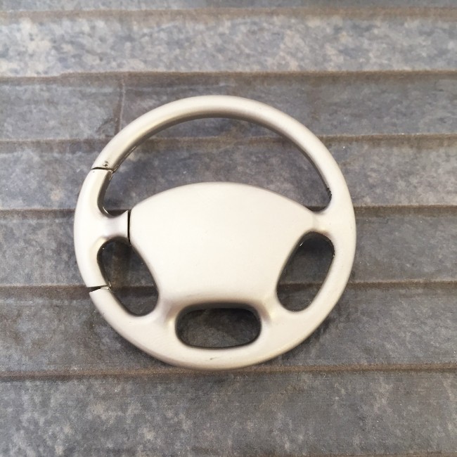 Promotional Steering Wheel Keychain