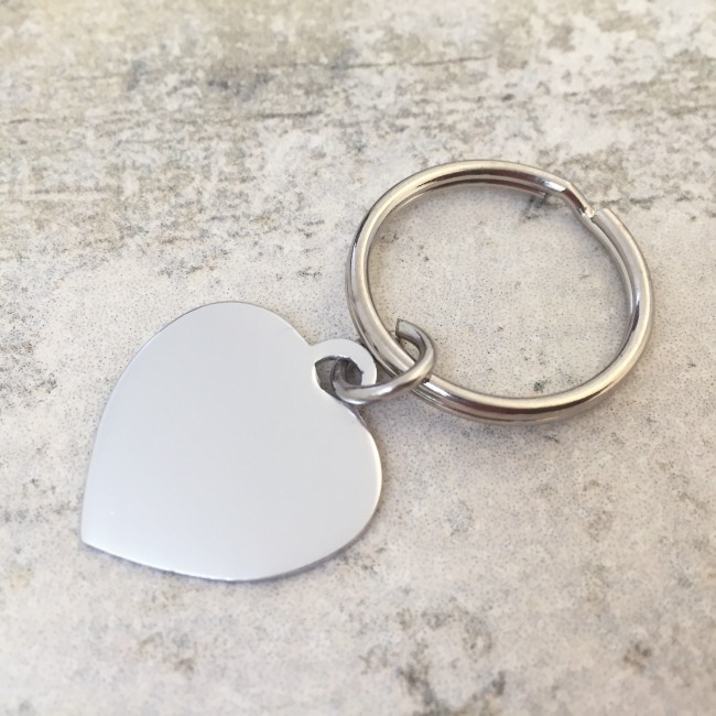 Promotional Classic Heart Keyring