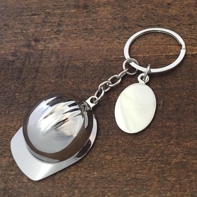 Promotional Workmans Helmet Keyring