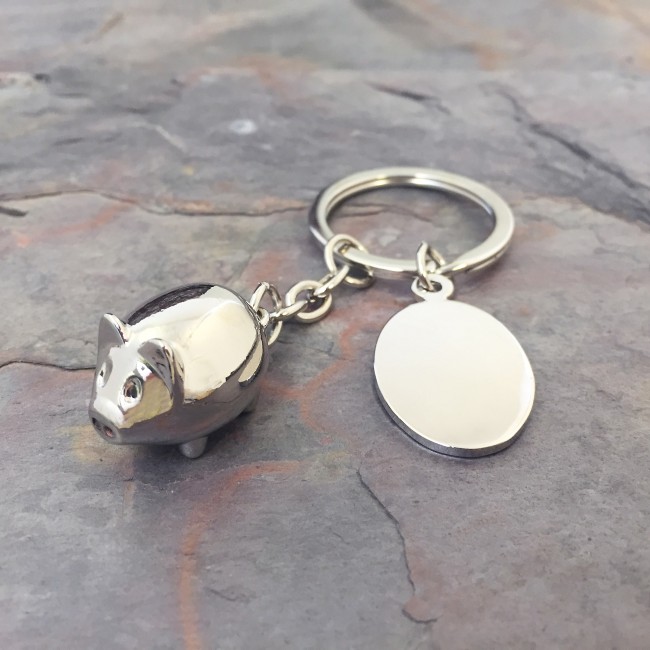 Promotional Piggy Keyring