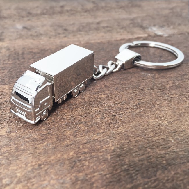 Promotional 3D Lorry Keyring