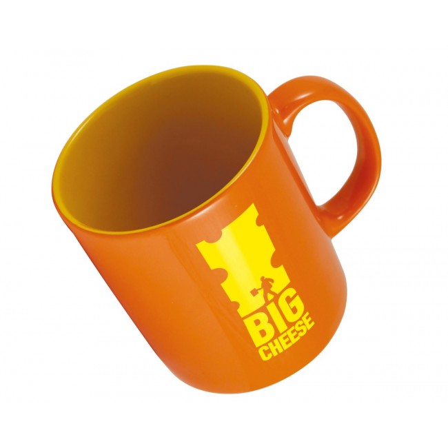 Promotional Pantone Matched Durham Glazed ColourCoat Mug