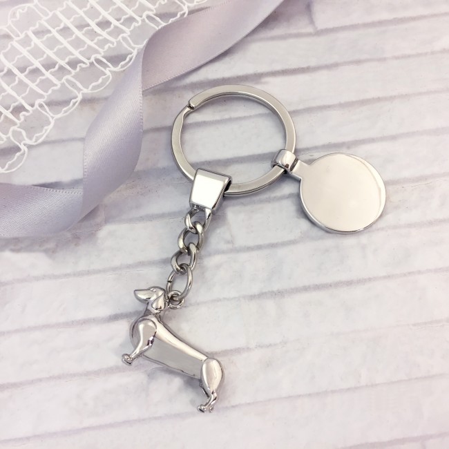 Promotional Sausage Dog keyring