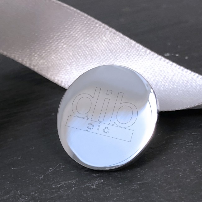 Promotional Engraved Lapel Pins - Square