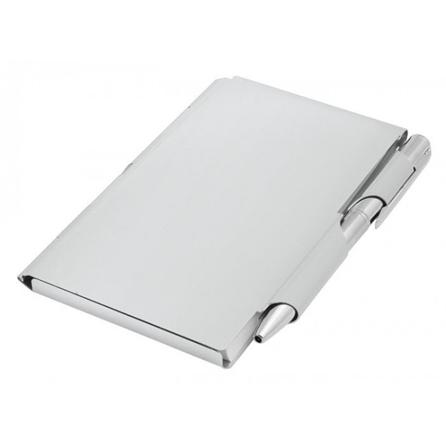 Promotional Notebook & Pen - Aluminium