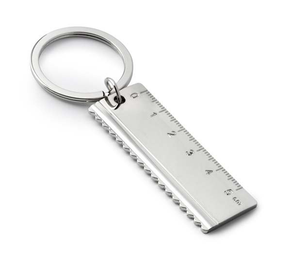 Promotional Ruler Keyring