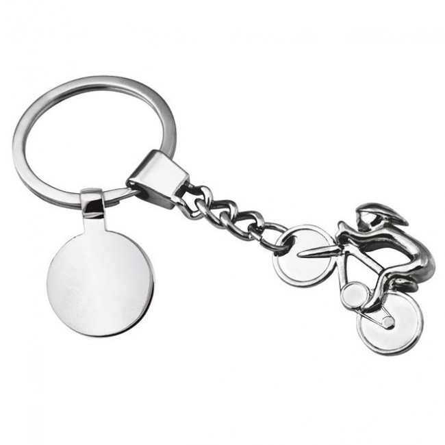 Promotional Velodrome Racing Bike Keyring