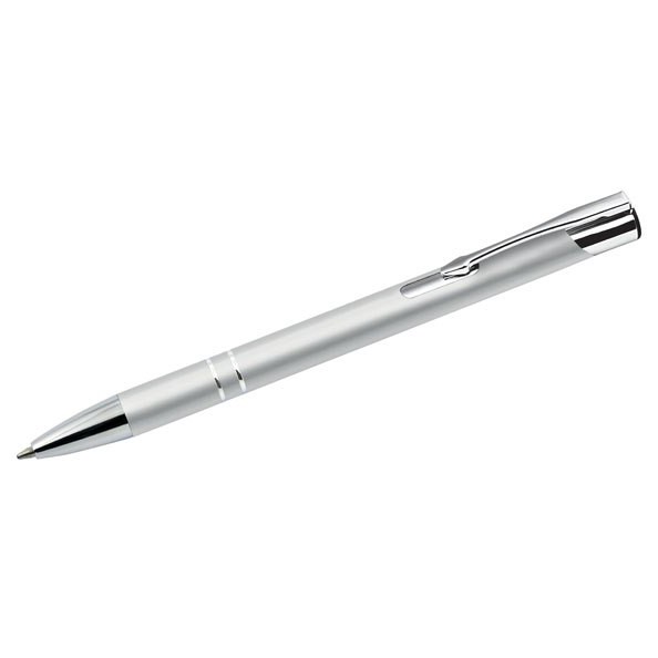 Promotional Arctic Ballpoint Pen in Cube Aluminium Box