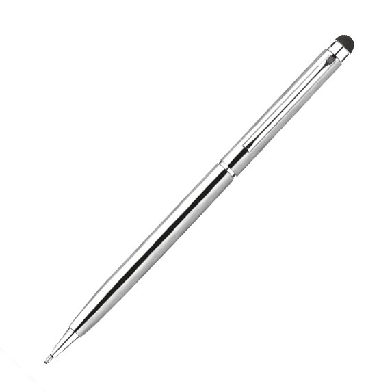 Promotional Vostok Ballpoint Pen with Soft Touch in Cube Aluminium Box