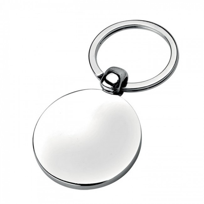 Promotional 40mm Round Keyring with Toggle Fitting