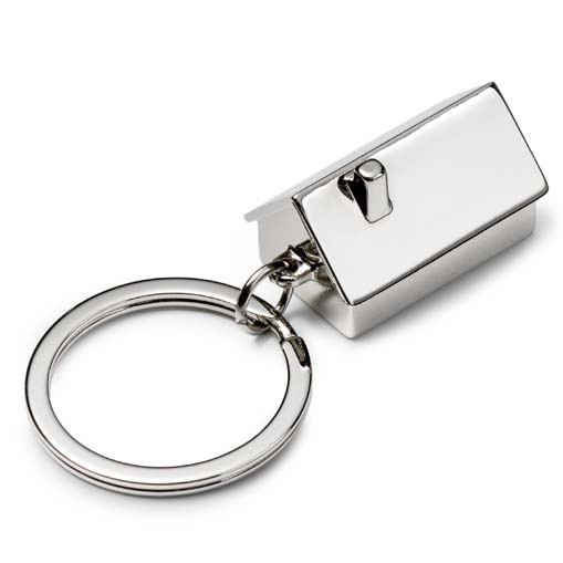 Promotional 3D House Keyring