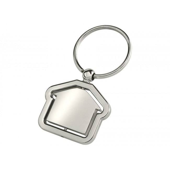 Promotional Spinning House Keyring