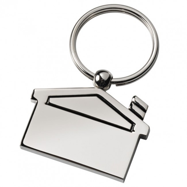 Promotional House Keyring - Flat