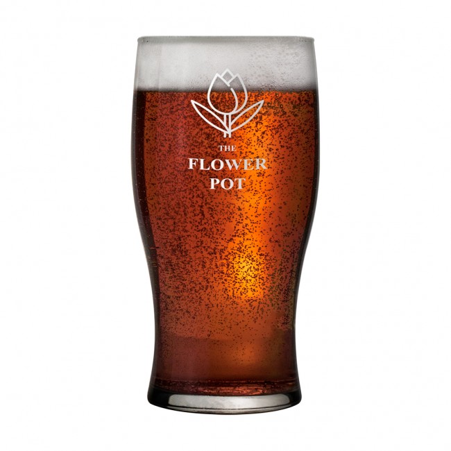 Promotional Tulip Pint Glass 58cl CE mark - Image 1