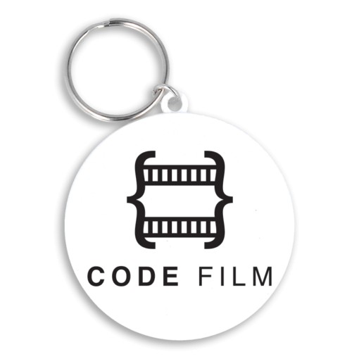 Promotional 55mm Circular Keyring