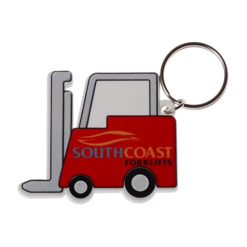 Promotional Forklift Shaped  Keyring