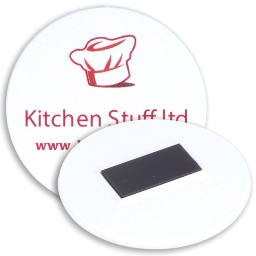 Promotional 55mm Circle Fridge Magnet