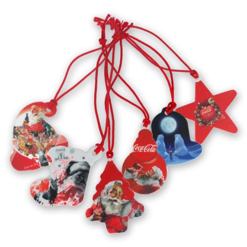 Promotional Set of 6 Shaped Decorations