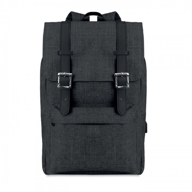 Promotional Laptop Backpack In 600D Polyester - Image 1