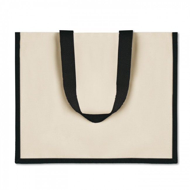 Promotional Jute & Canvas Shopping Bag - Image 2