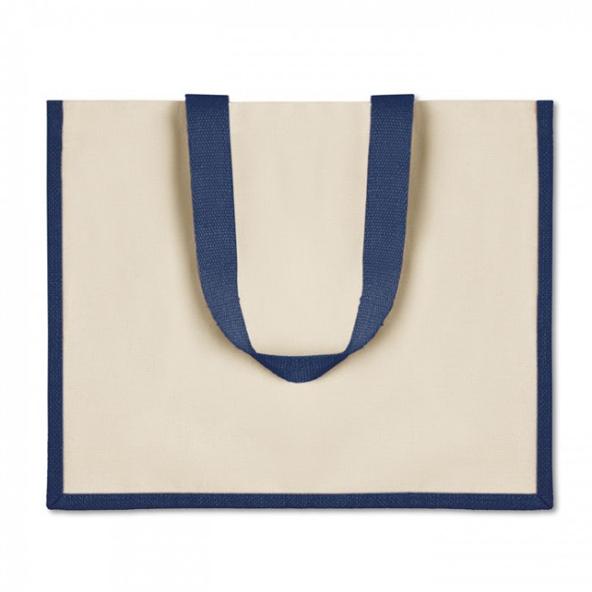 Promotional Jute & Canvas Shopping Bag - Image 4