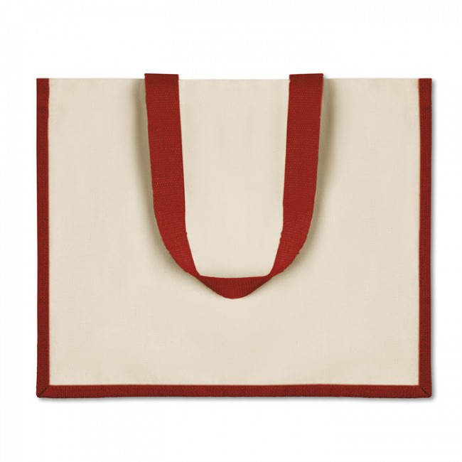 Promotional Jute & Canvas Shopping Bag - Image 5