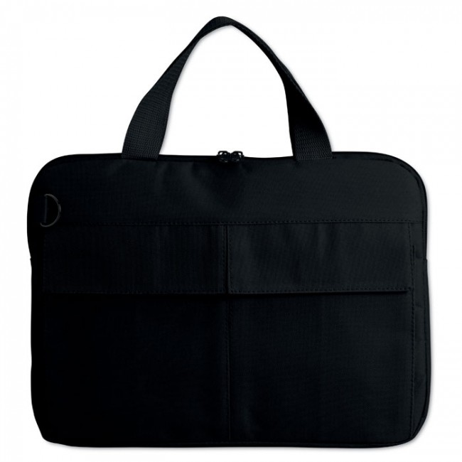 Promotional 600D polyester computer bag - Image 1